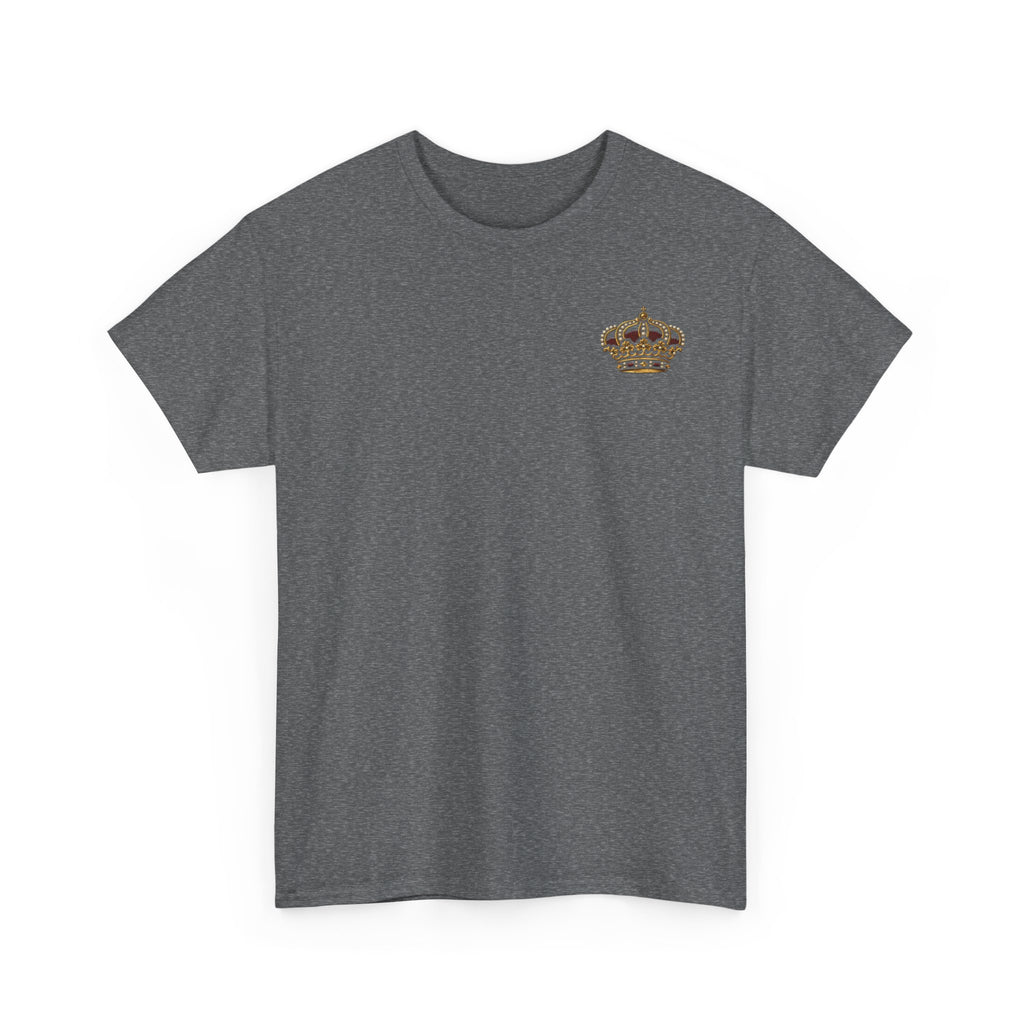 CigarVerse Crown T‑Shirt — Gold Crown Logo Tee for Cigar Lovers