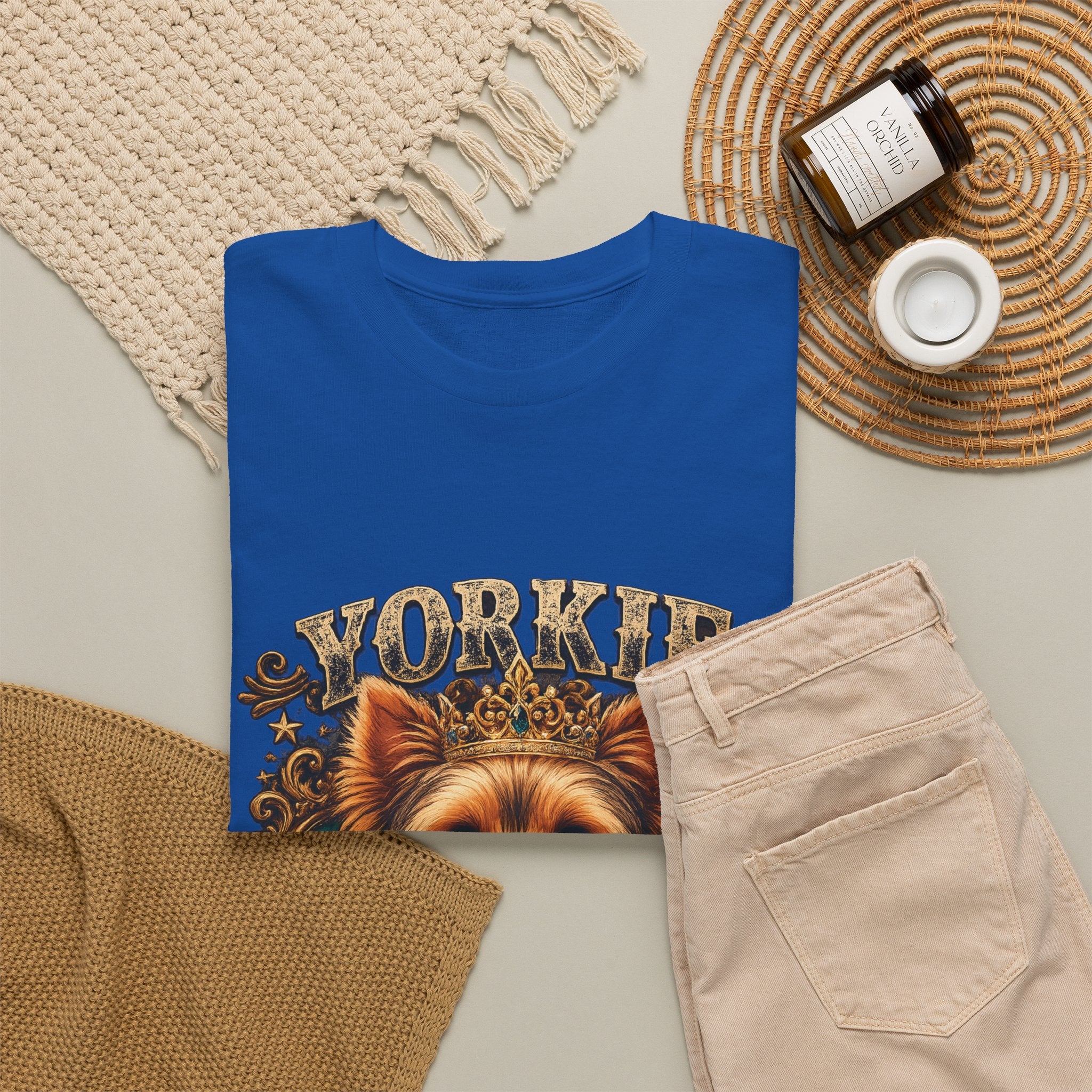 Yorkie Mom T-Shirt — Cute Yorkshire Terrier Mom Tee, Dog Lover Gift