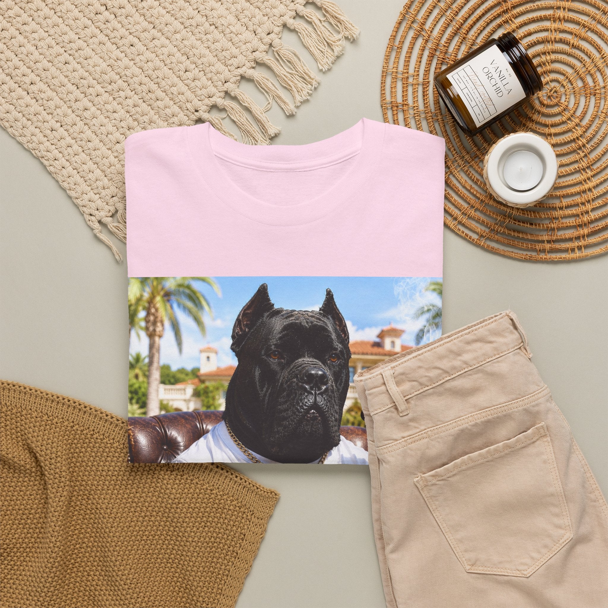Cigarverse Graphic Tee — Vintage Smoker Dog Artwork