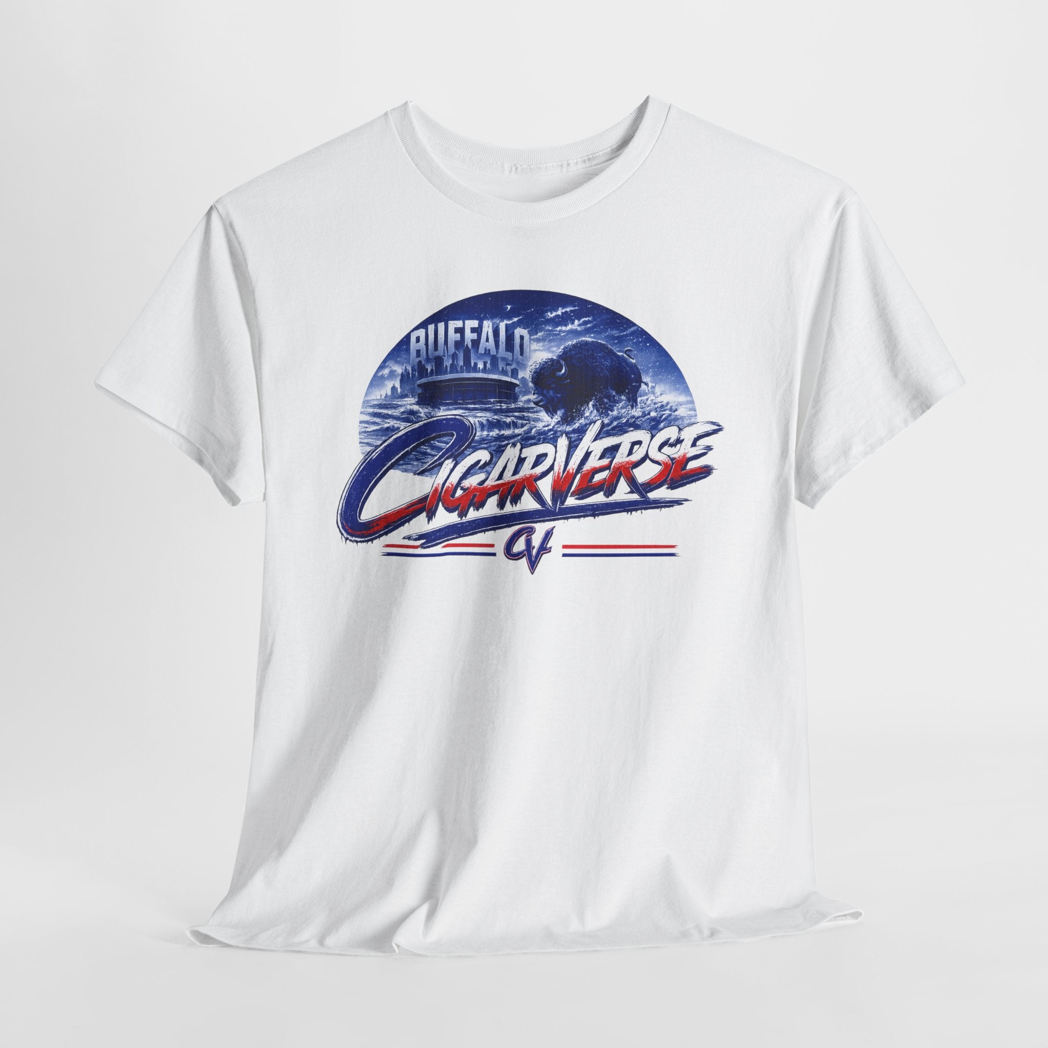 CIGARVERSE Unisex Buffalo Tee — Vintage Football Fan T-Shirt