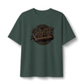 Savage Unapologetic Graphic Tee – Retro Stitch Patch Design