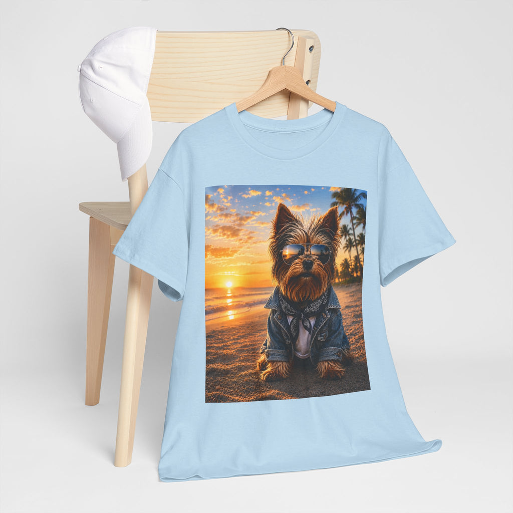 Yorkshire Terrier Photo Tee — Cute Yorkie Graphic T-Shirt