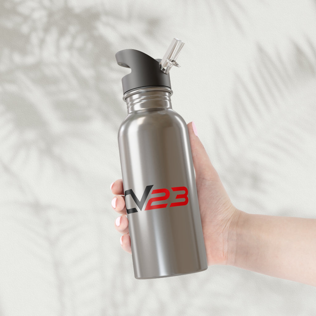 20oz Stainless Steel Water Bottle with Straw — Sleek Insulated Hydration Bottle