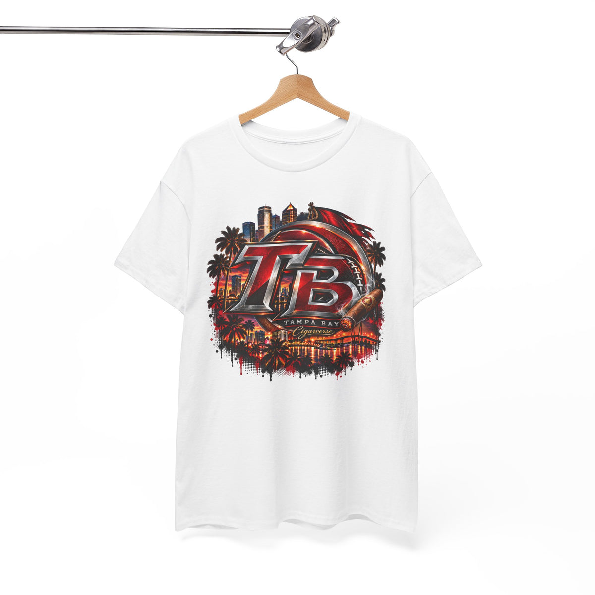 T-Shirt – Tampa Bay Racing Tropical Palm Graphic