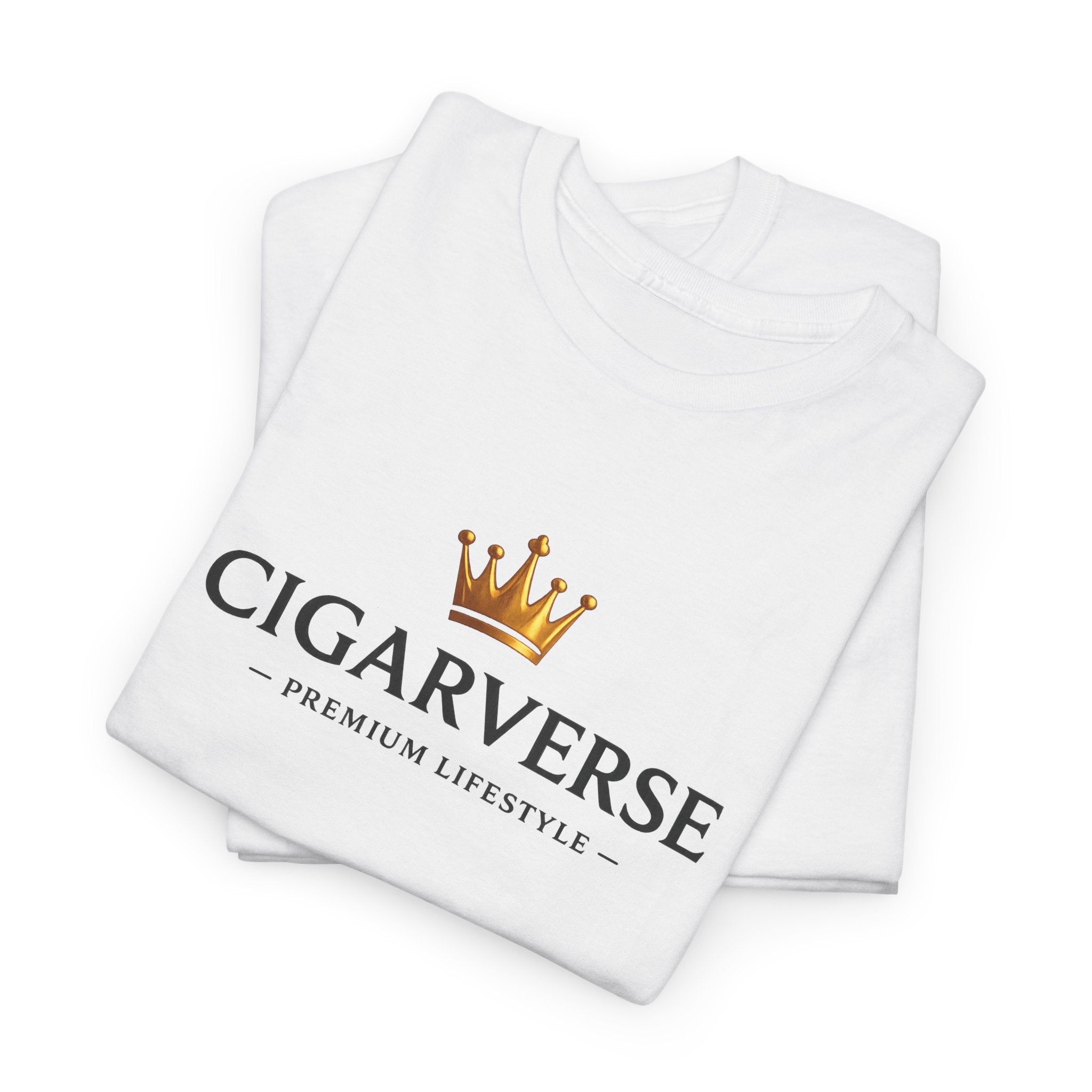 Cigarverse Crown Tee — Premium Lifestyle Logo T-Shirt