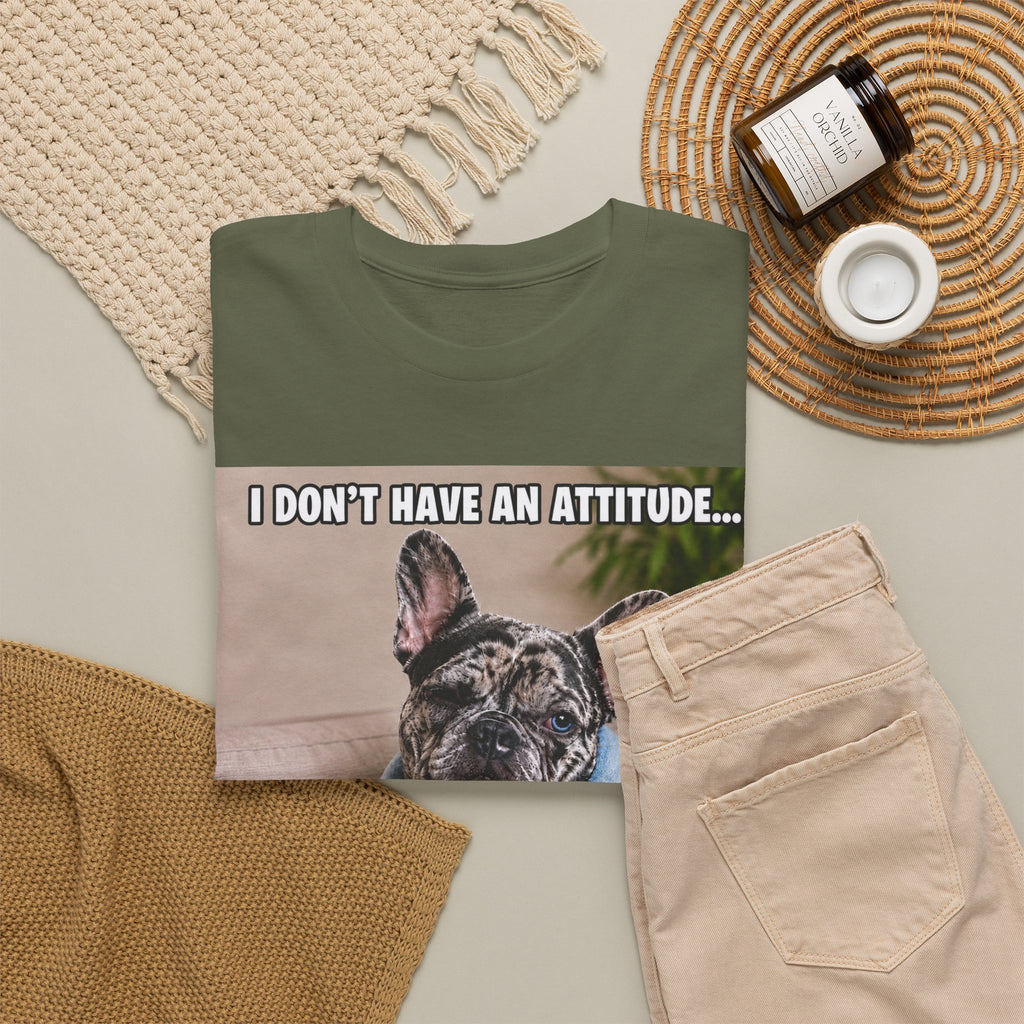 Frenchie Graphic Tee — Cute French Bulldog Design