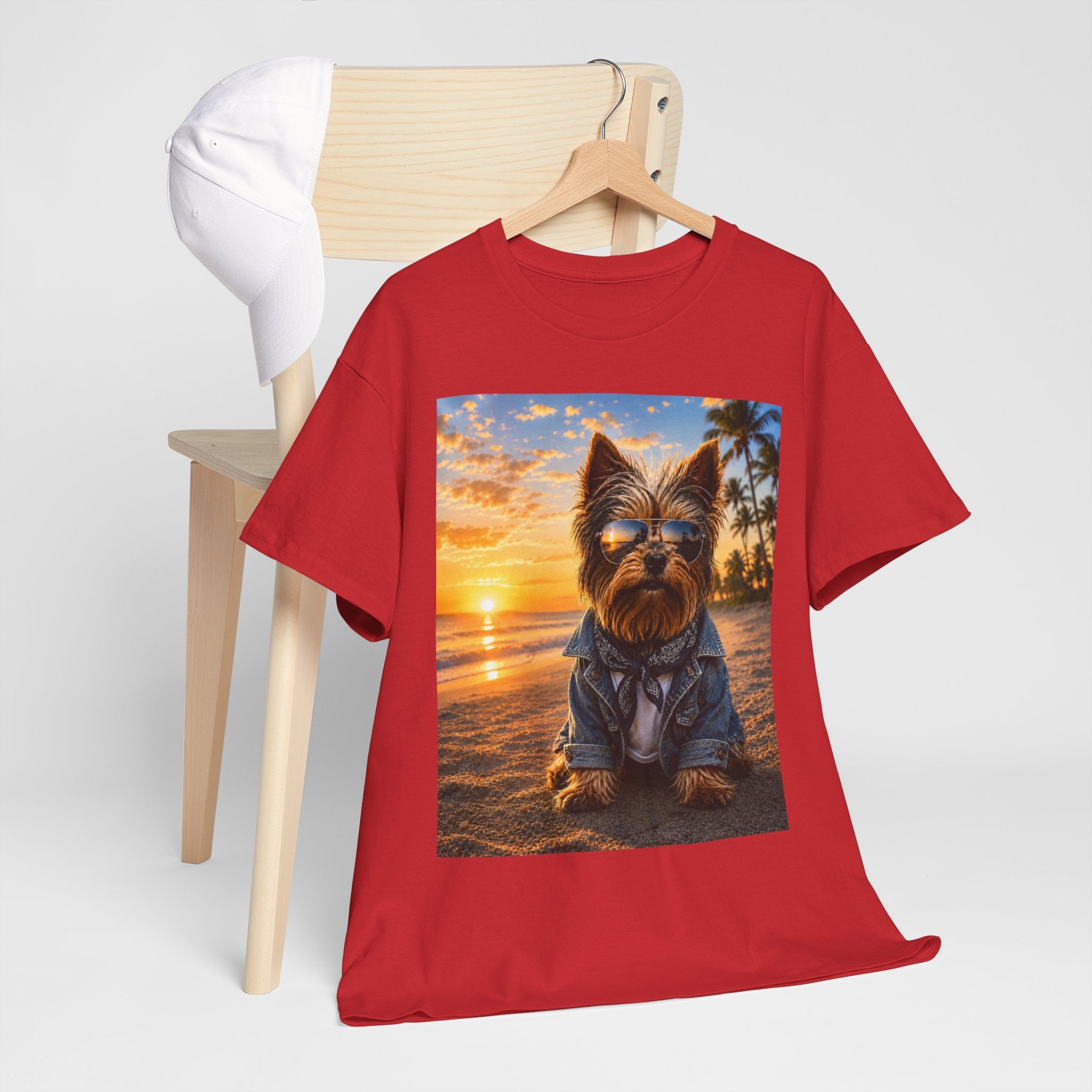 Yorkshire Terrier Photo Tee — Cute Yorkie Graphic T-Shirt