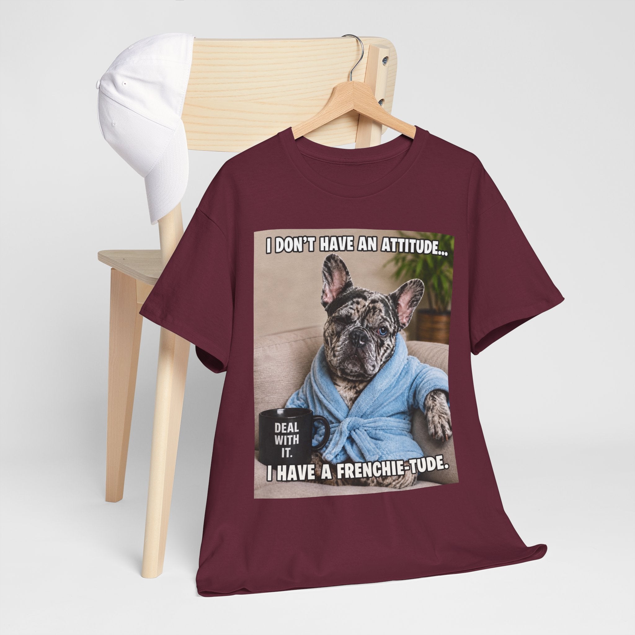 Frenchie Graphic Tee — Cute French Bulldog Design