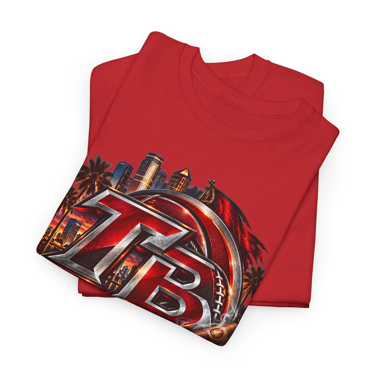 T-Shirt – Tampa Bay Racing Tropical Palm Graphic