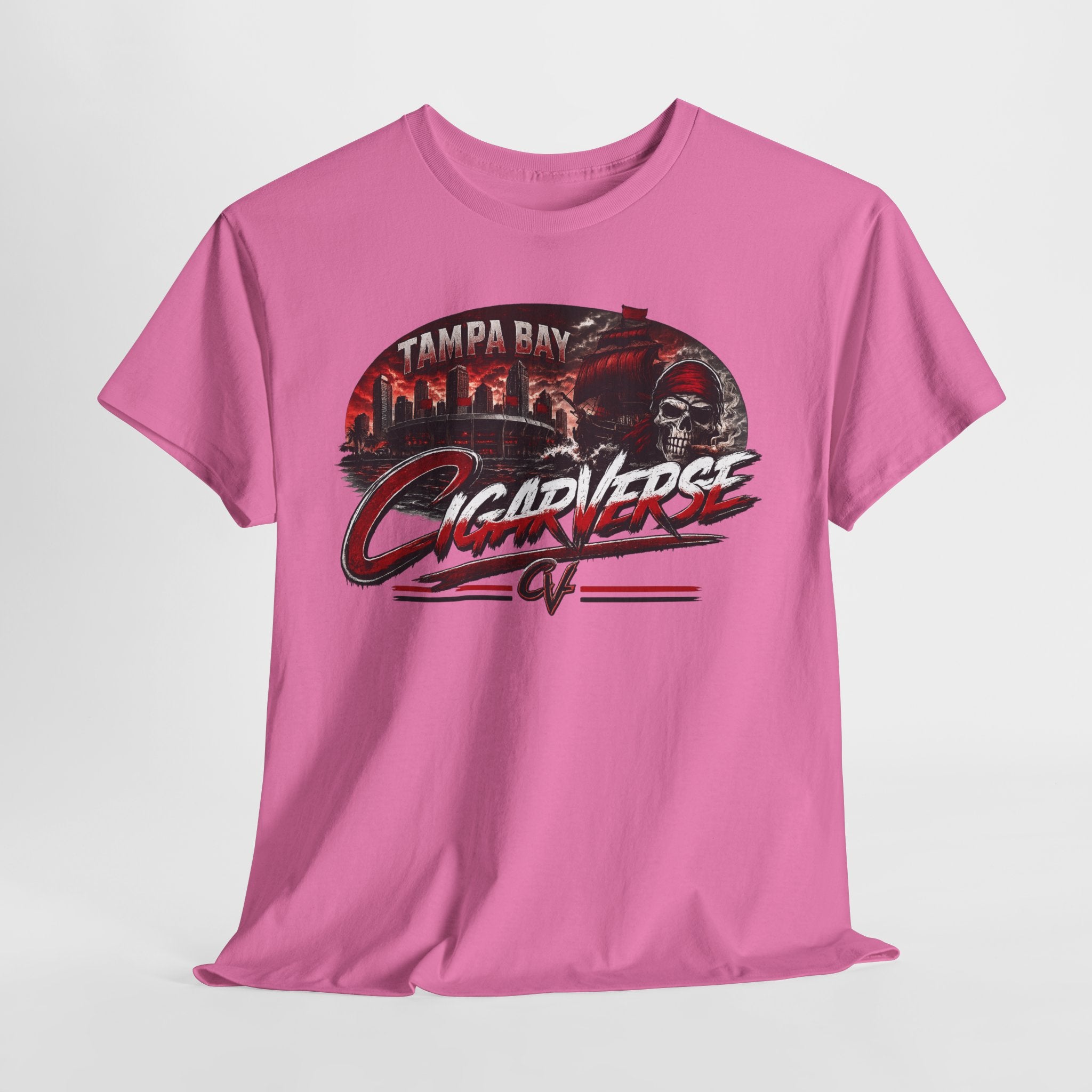 CIGARVERSE Unisex T-Shirt — Tampa Bay CIGARVERSE Vintage Skyline Graphic Tee