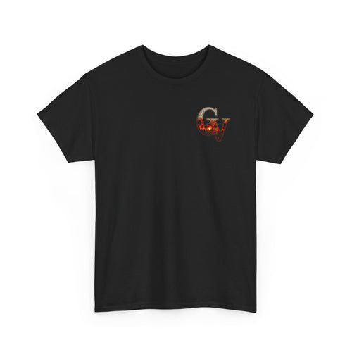 Cigar Verse Graphic Tee — Retro Sunglasses & Sunset Smoke Shirt