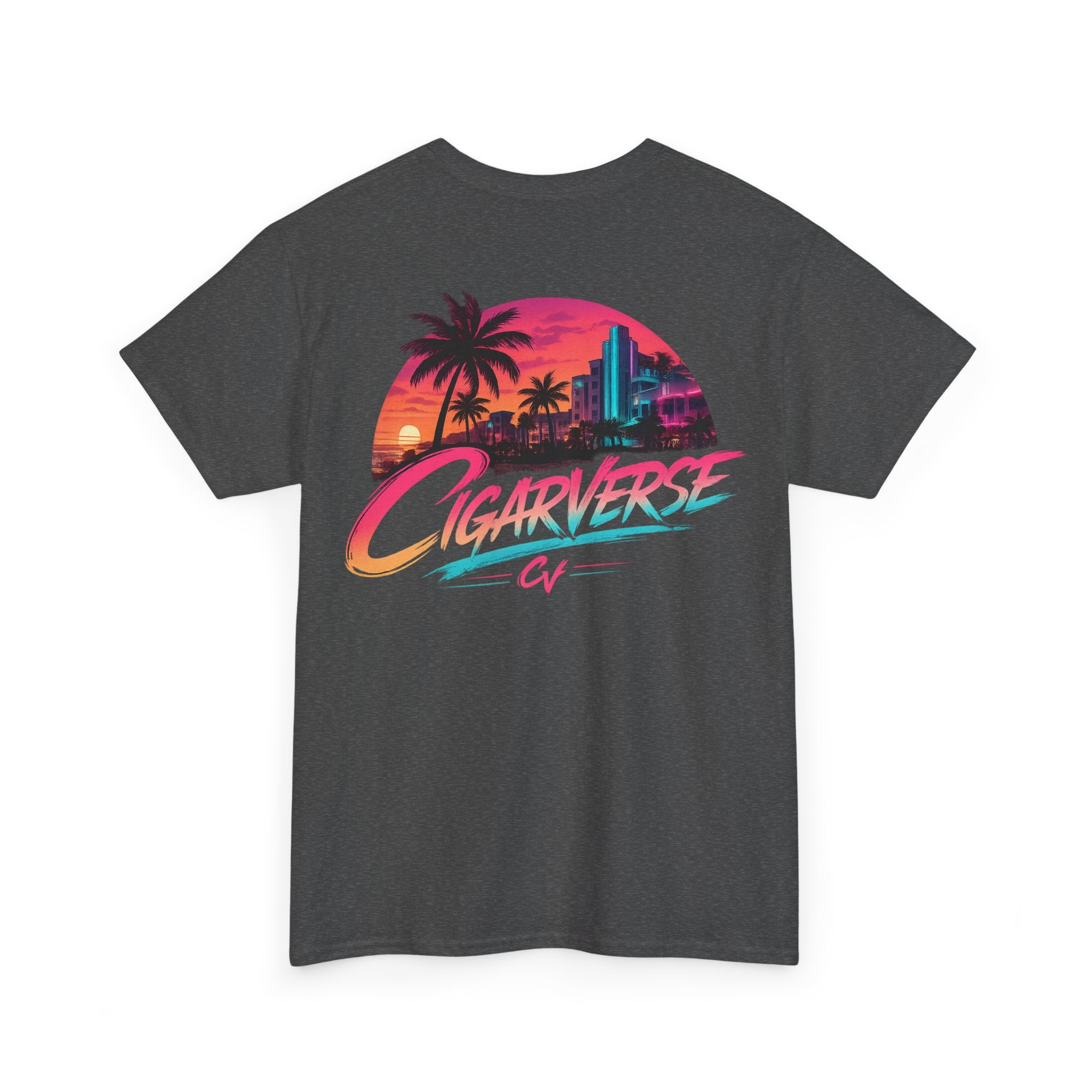 CIGARVERSE Unisex Retro Sunset T-Shirt