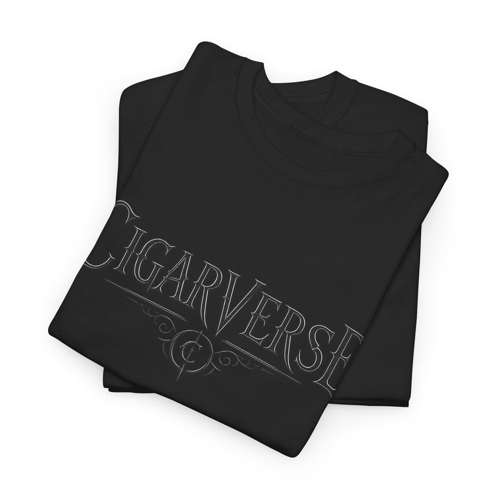 CigarVerse Logo T-Shirt - Vintage Cigar Club Tee