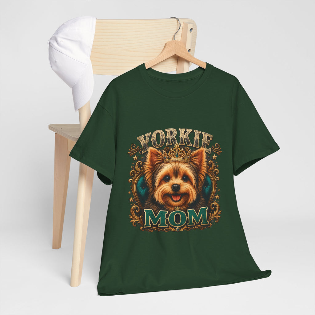 Yorkie Mom T-Shirt — Cute Yorkshire Terrier Mom Tee, Dog Lover Gift