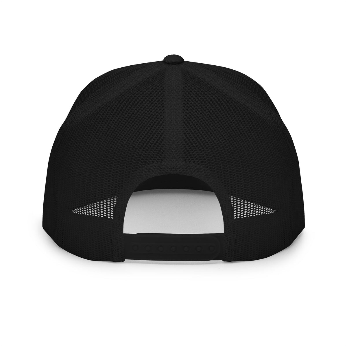 Retro Sunset Trucker Cap — 'Cesarverse' Neon Beach Patch