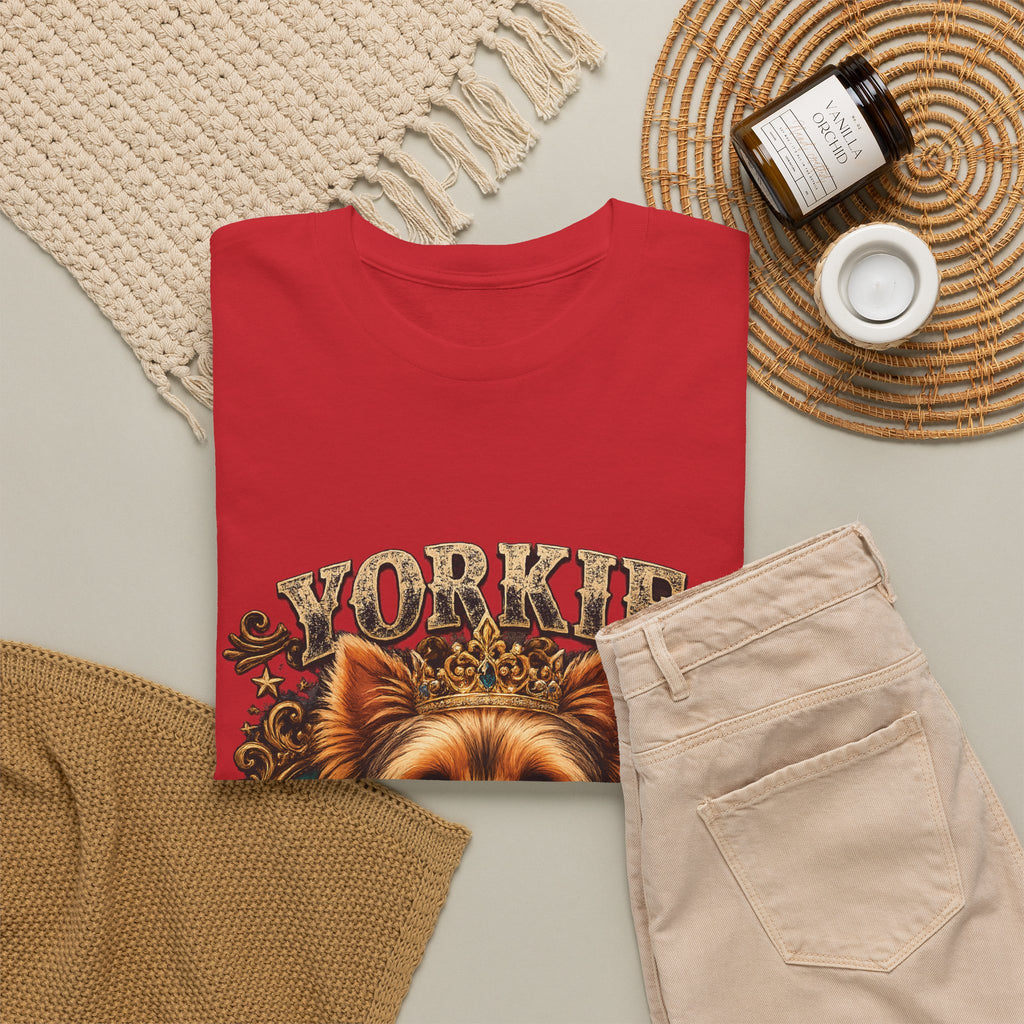 Yorkie Mom T-Shirt — Cute Yorkshire Terrier Mom Tee, Dog Lover Gift