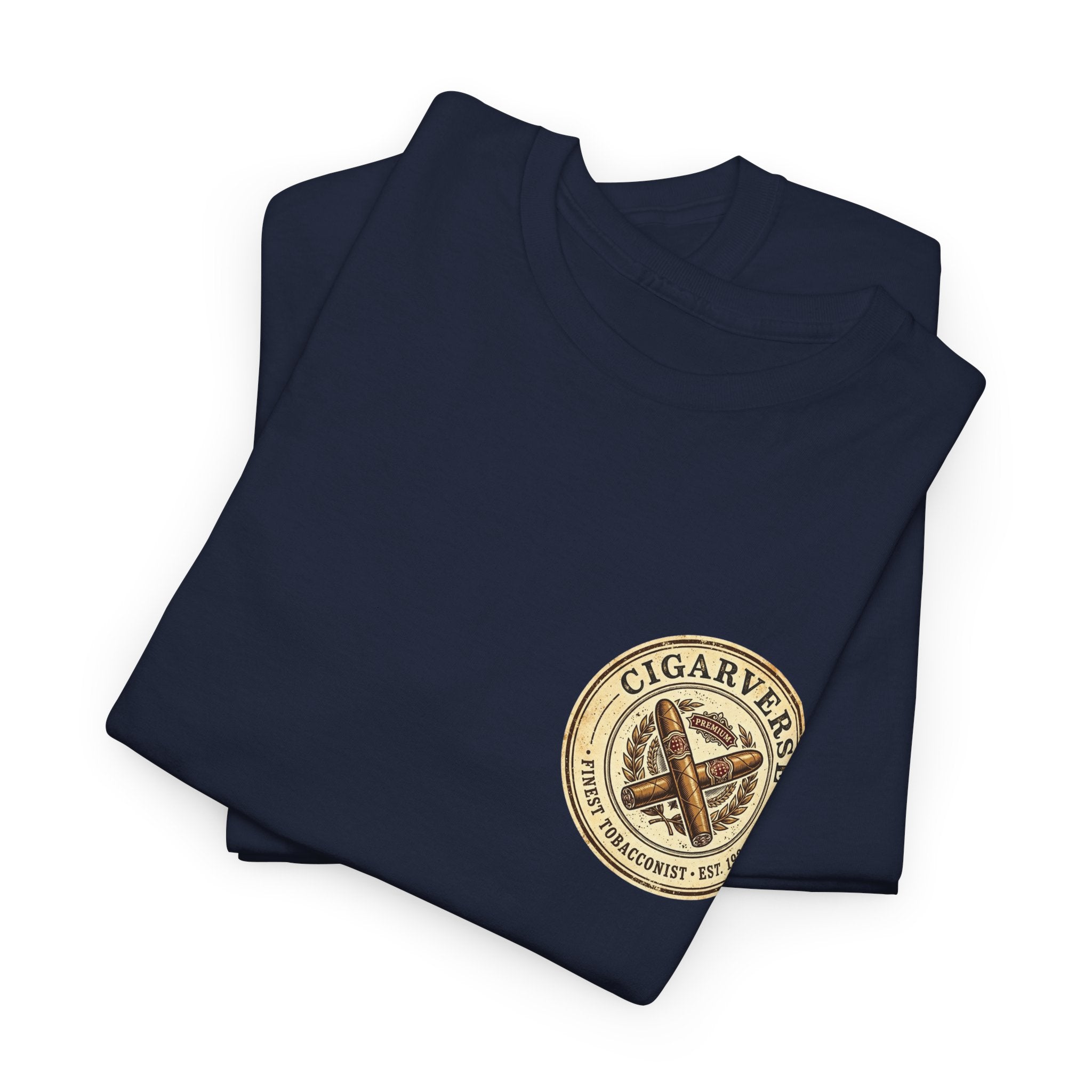 Cigarverse Vintage Cigar Club Tee — “Cigarverse Finest Tabacconist”
