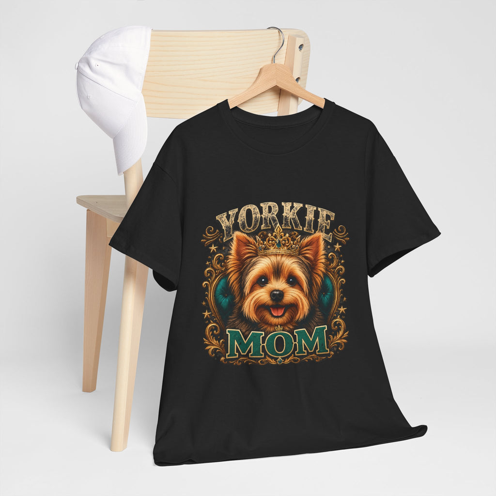 Yorkie Mom T-Shirt — Cute Yorkshire Terrier Mom Tee, Dog Lover Gift