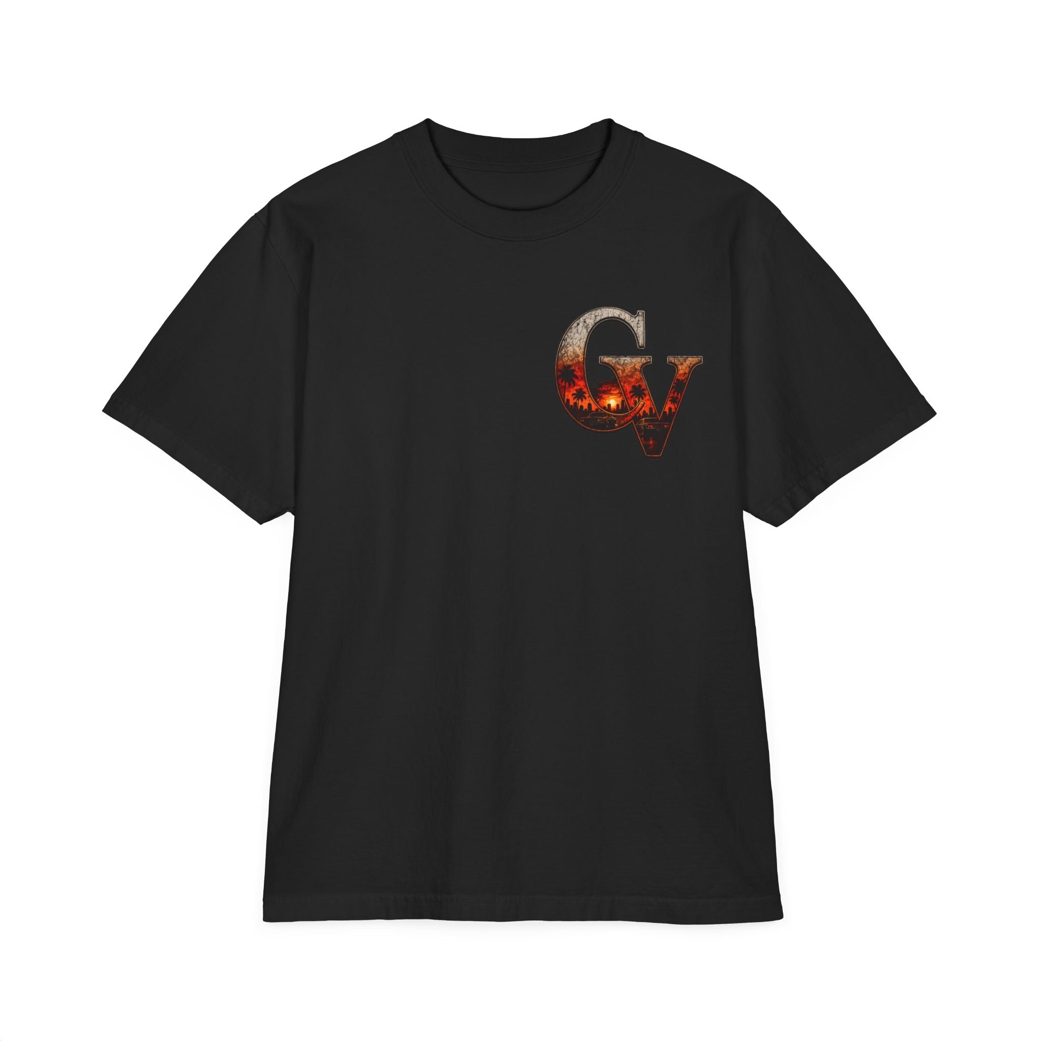 Oversized Premium Max Heavyweight Cigar Verse Graphic T-Shirt