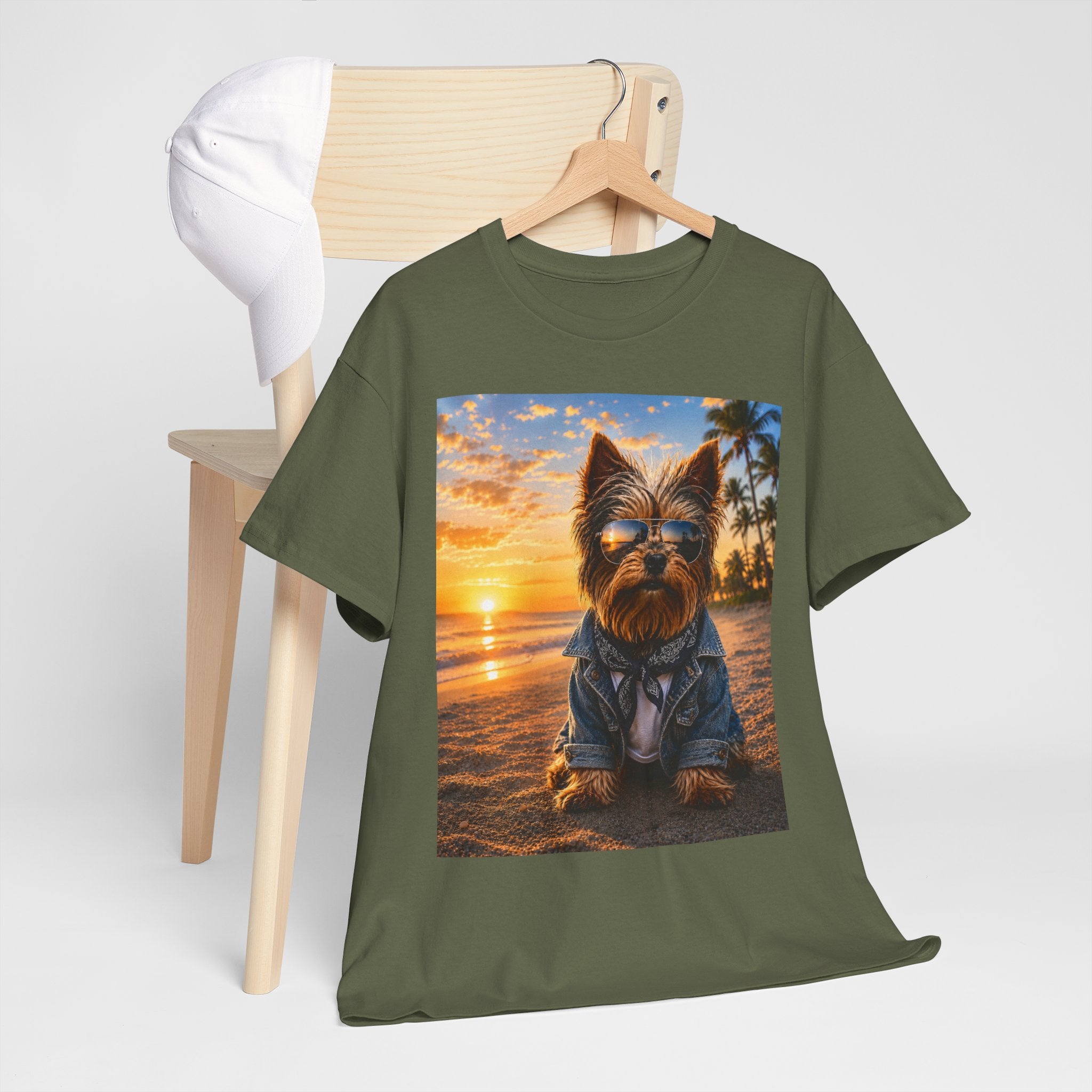 Yorkshire Terrier Photo Tee — Cute Yorkie Graphic T-Shirt