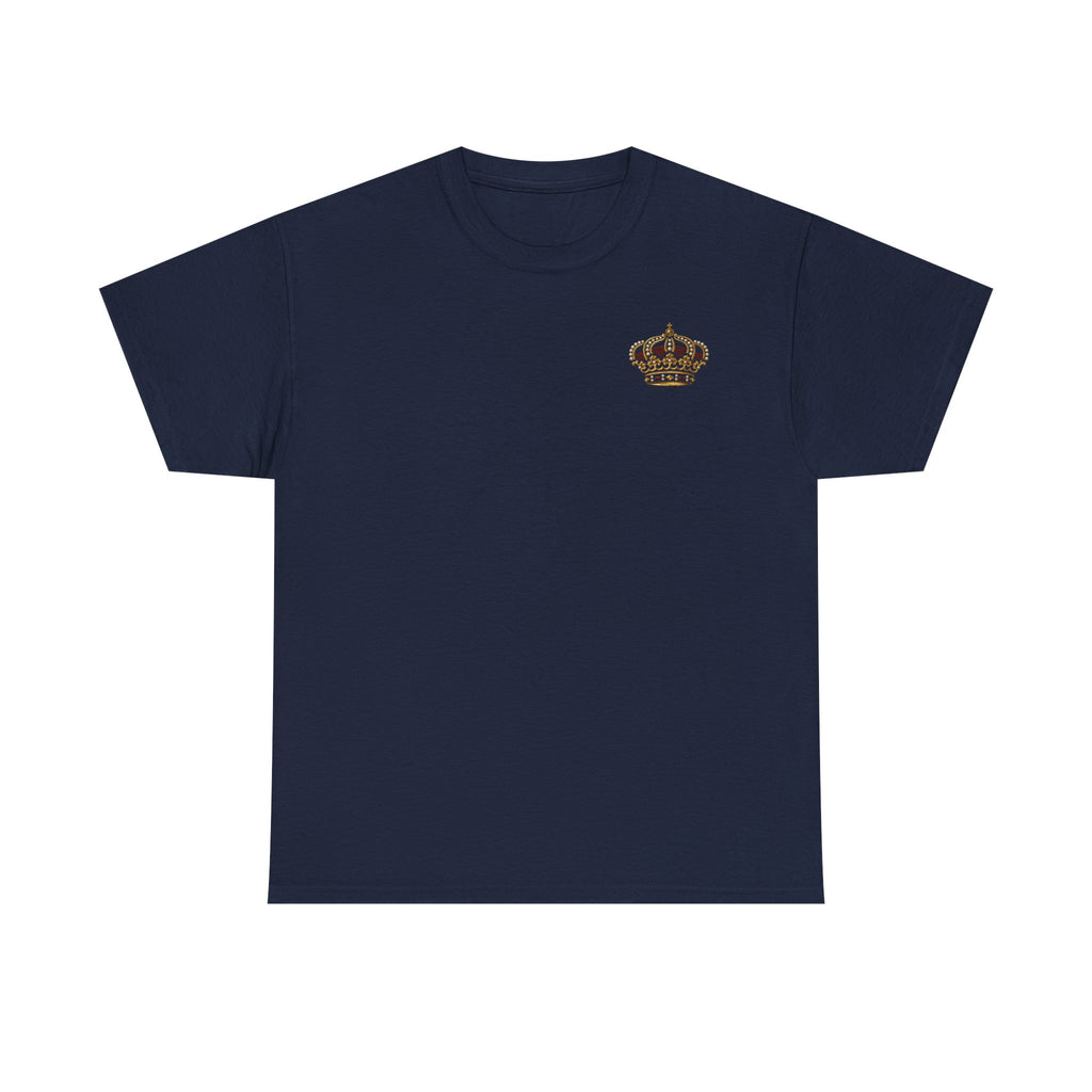 CigarVerse Crown T‑Shirt — Gold Crown Logo Tee for Cigar Lovers
