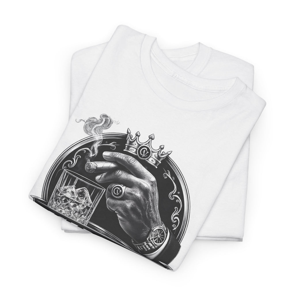 Cigarverse Unisex Graphic Tee — Vintage Hand & Cigar Logo T-Shirt