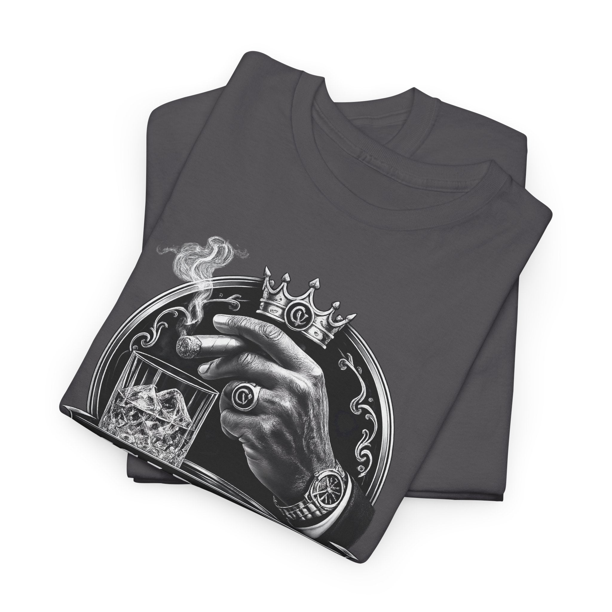 Cigarverse Unisex Graphic Tee — Vintage Hand & Cigar Logo T-Shirt