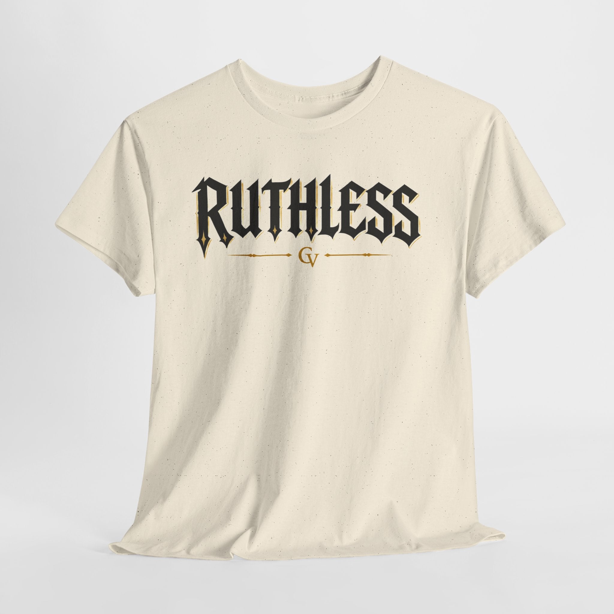 Unisex Ruthless logo CIGARVERSE T-Shirt — Bold Rock Band Style Graphic Tee