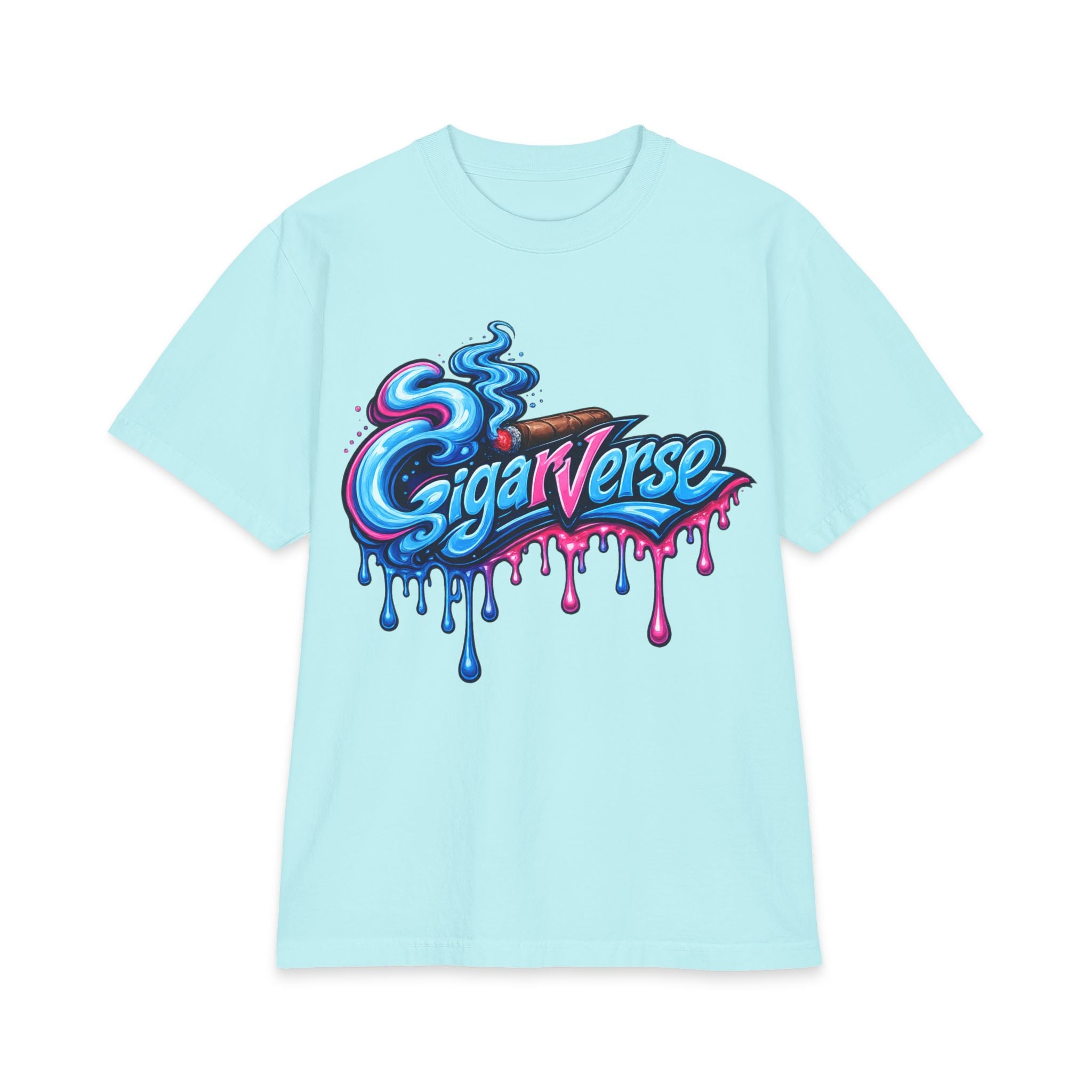 Premium CIGARVERSE Drip Logo T-Shirt