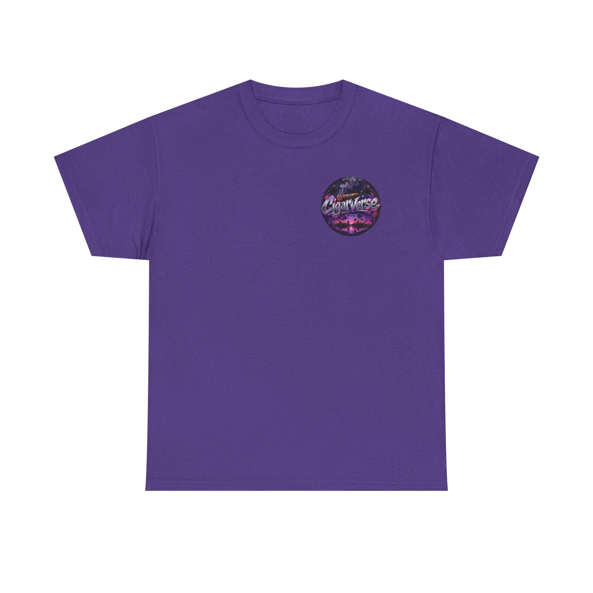 CigarVerse Retro Palm Sunset Tee