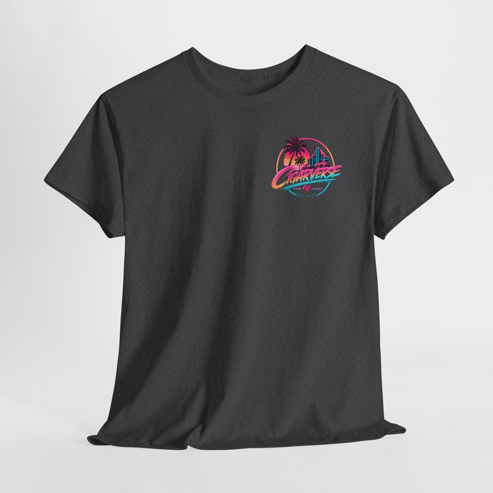 CIGARVERSE Unisex Retro Sunset T-Shirt