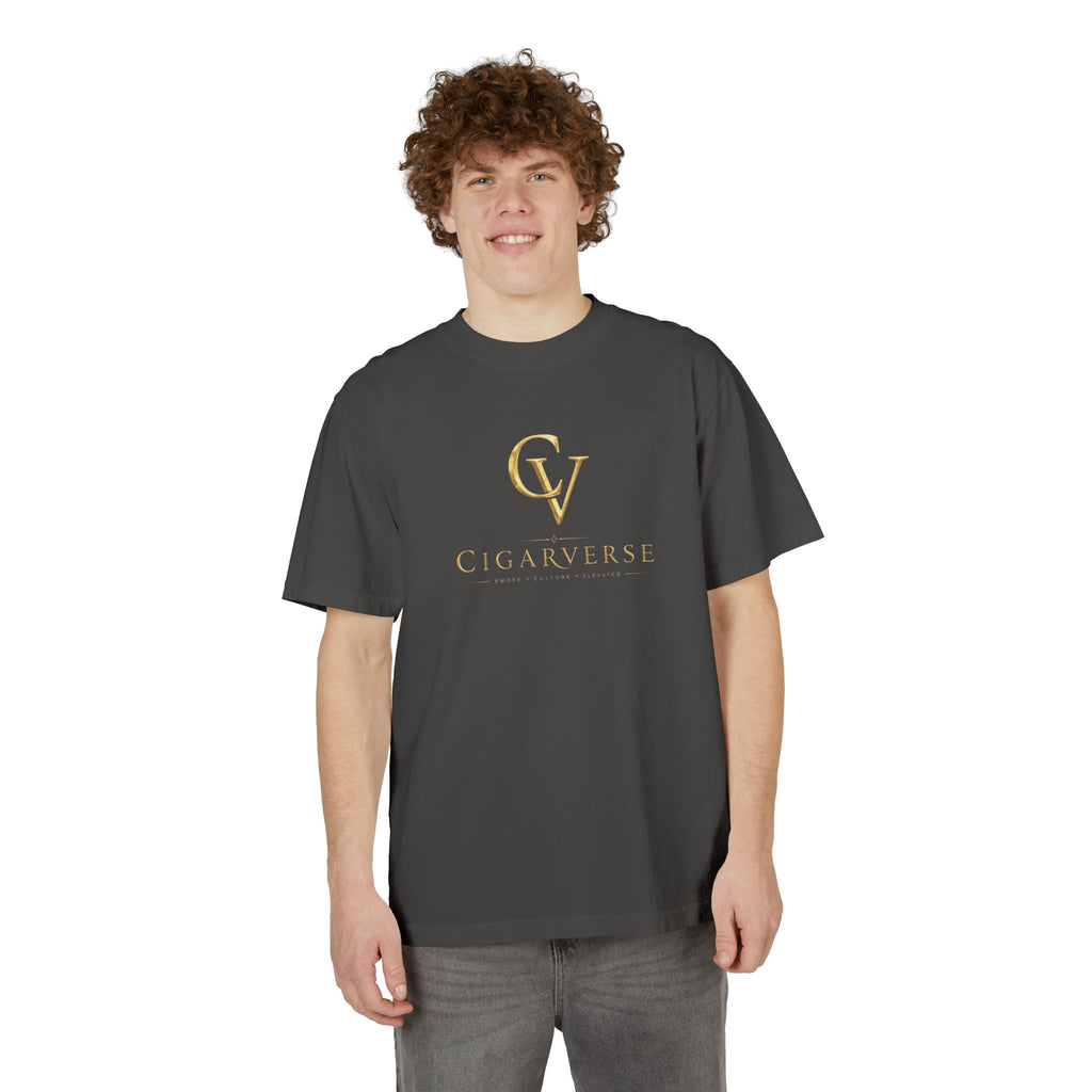 ULTRA PREMIUM HEAVYWEIGHT “Gold Logo” - Cigarverse T-Shirt
