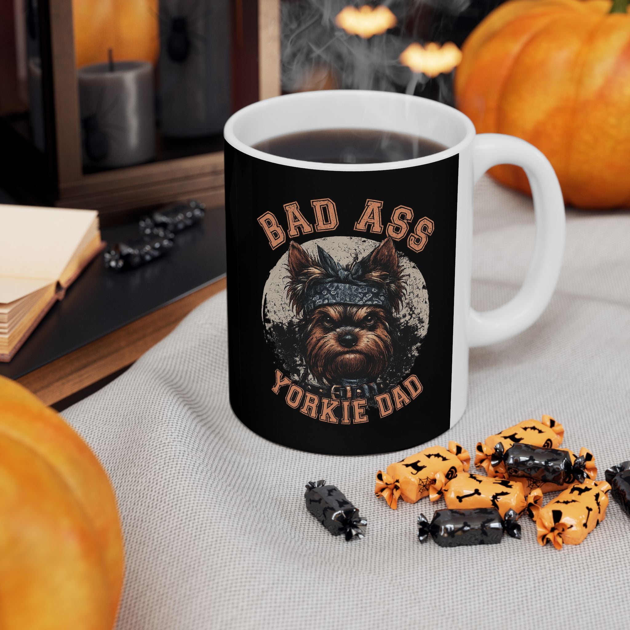 Badass Vulture Coffee Mug — 'Badass You Mad' Ceramic 11oz/15oz