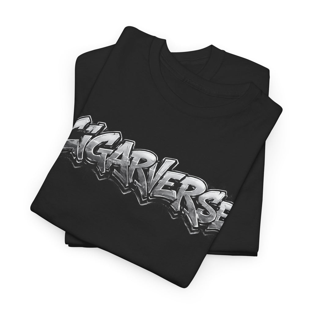 Unisex Graffiti Logo Tee — "Cigarverse" Streetwear T-Shirt