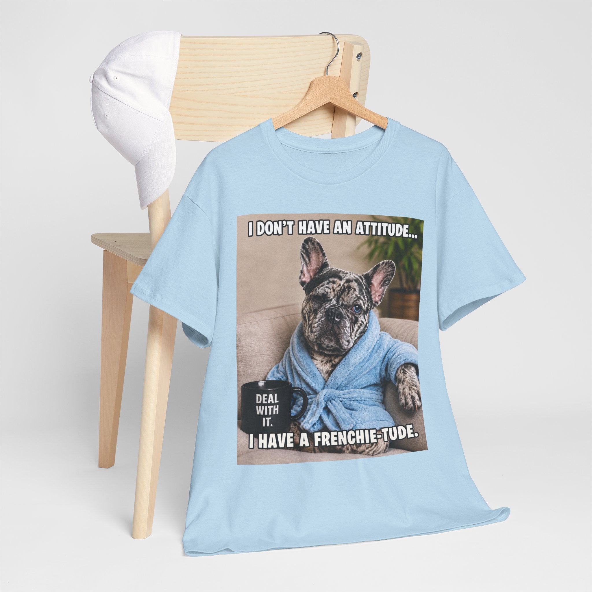 Frenchie Graphic Tee — Cute French Bulldog Design