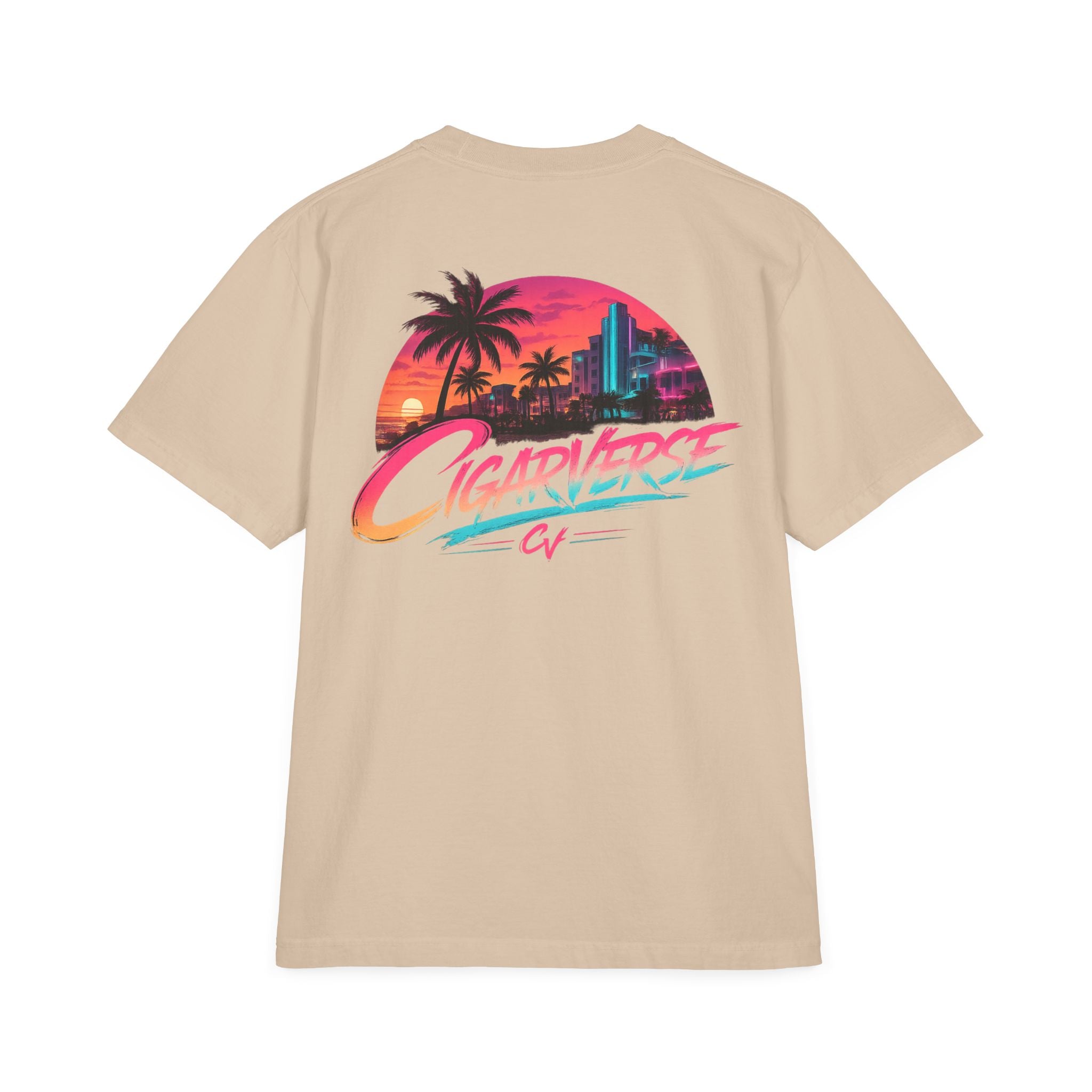 Oversized Premium Max Heavyweight Unisex Garment-Dyed Drop-Shoulder T-Shirt