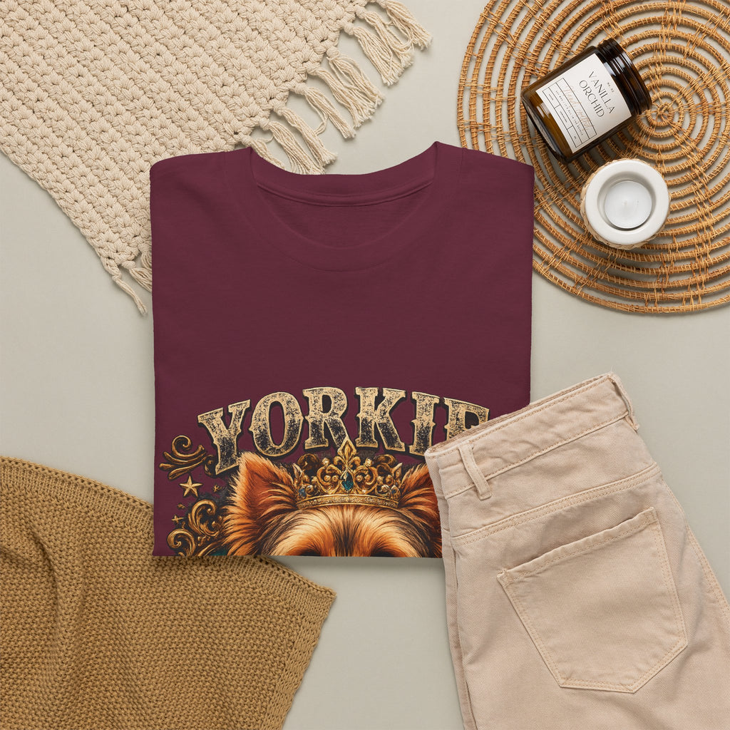 Yorkie Mom T-Shirt — Cute Yorkshire Terrier Mom Tee, Dog Lover Gift