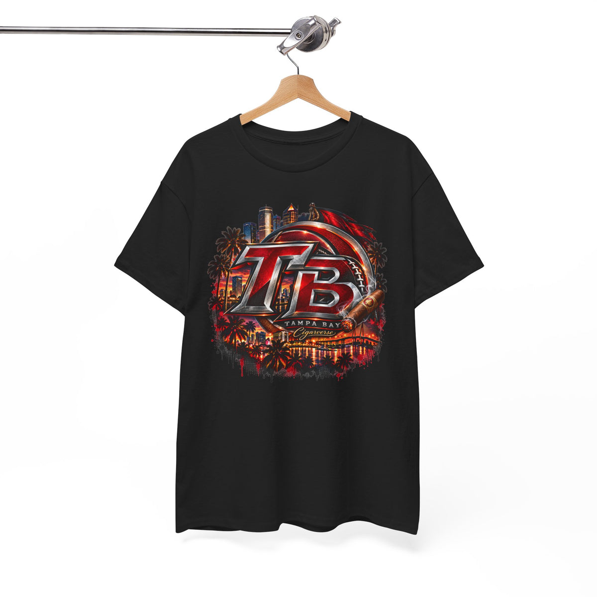 T-Shirt – Tampa Bay Racing Tropical Palm Graphic