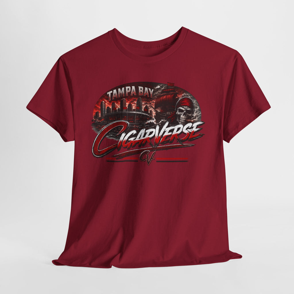 CIGARVERSE Unisex T-Shirt — Tampa Bay CIGARVERSE Vintage Skyline Graphic Tee