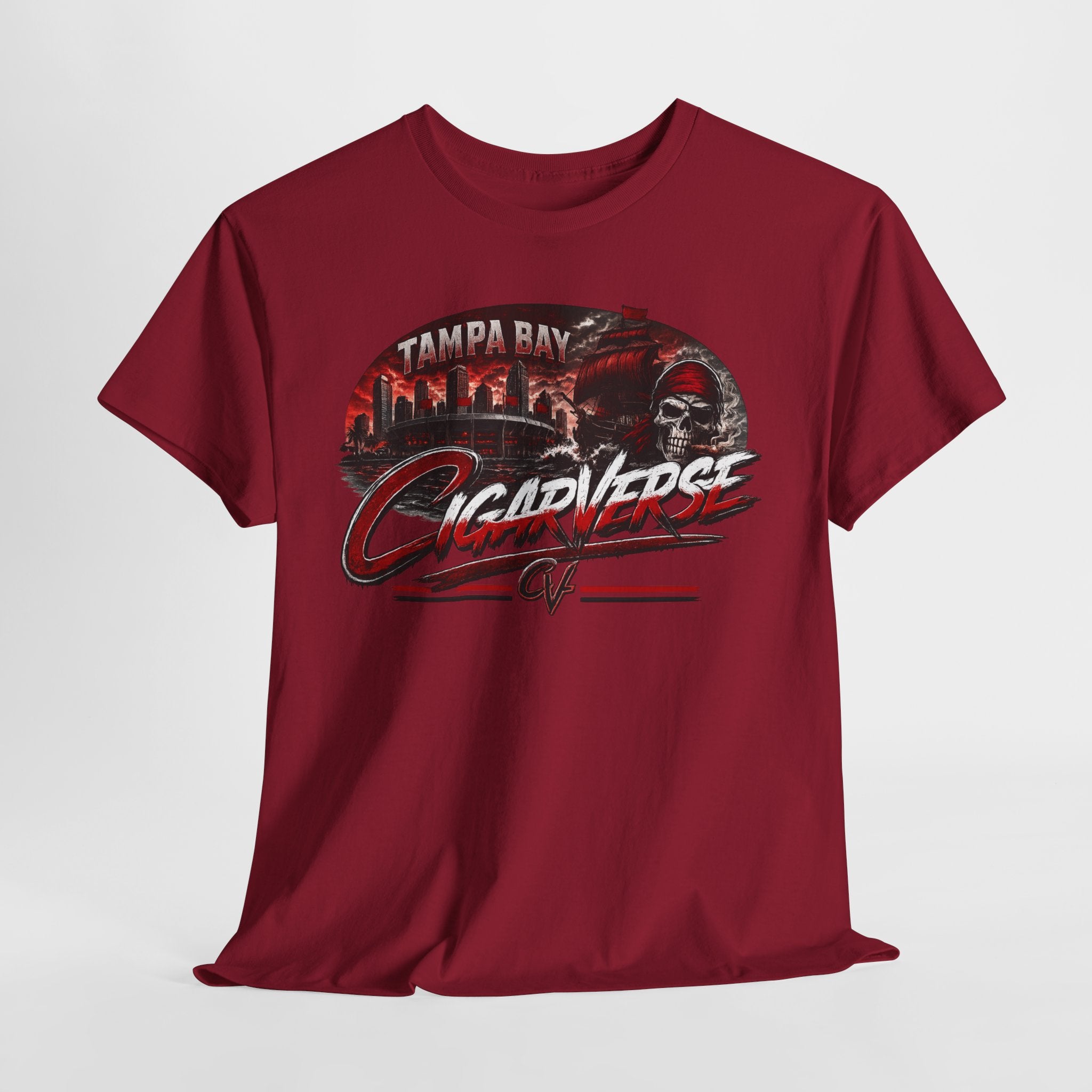 CIGARVERSE Unisex T-Shirt — Tampa Bay CIGARVERSE Vintage Skyline Graphic Tee