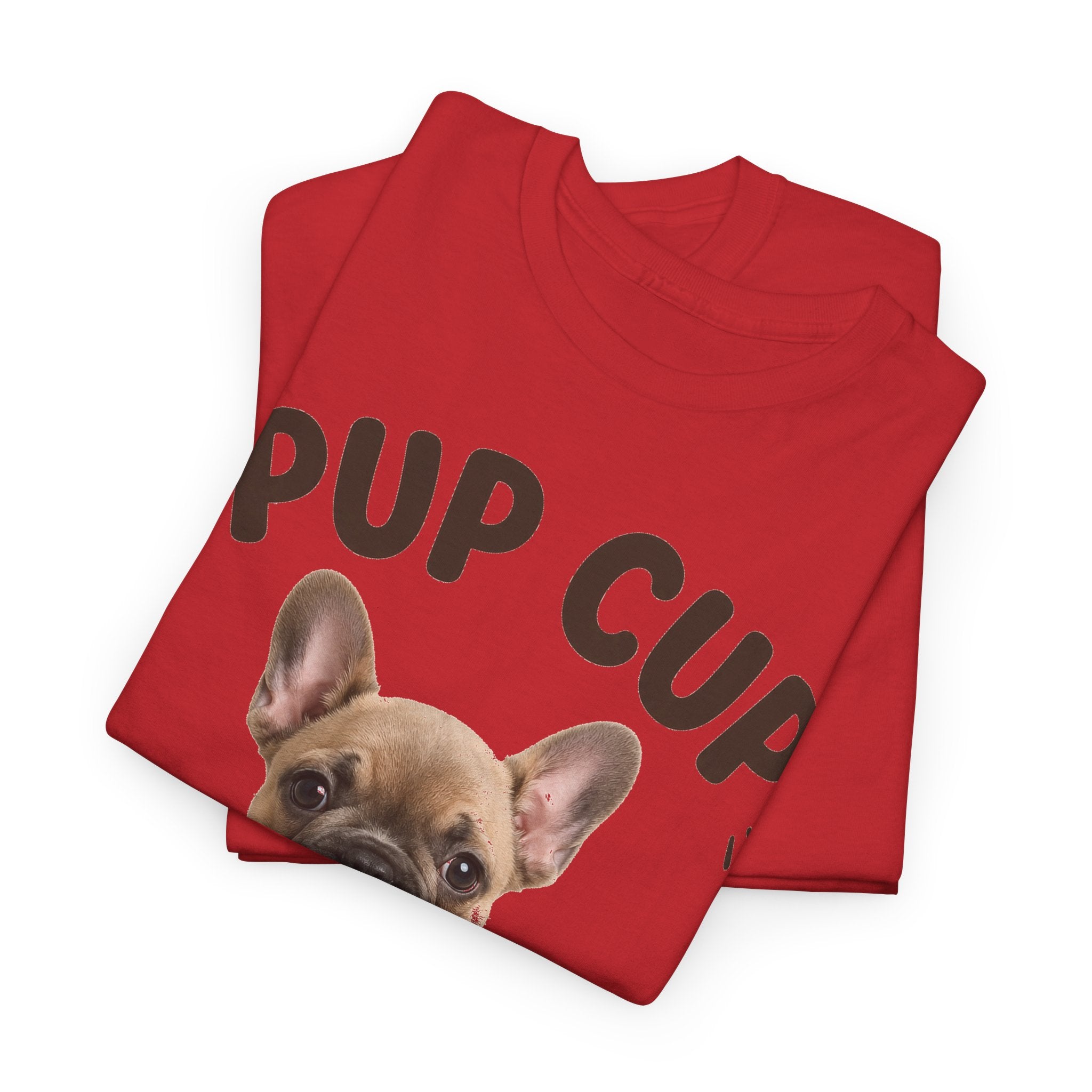 Pup Cup T‑Shirt — Cute French Bulldog Puppy Tee