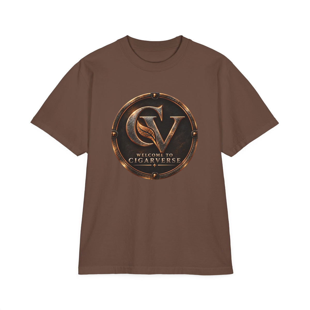 Cigaverse Logo T-Shirt – Cosmic Sci-Fi Graphic Tee