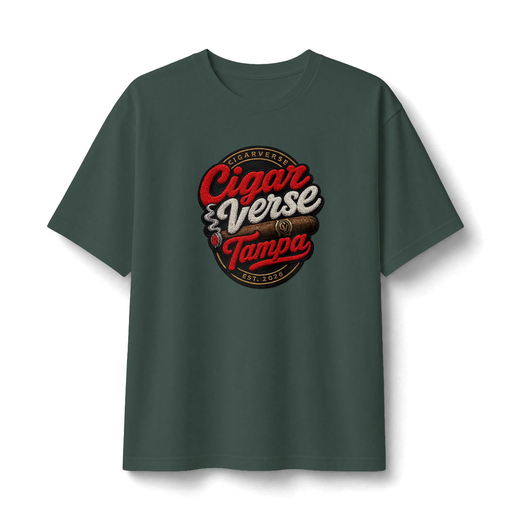 Cigar Verse Tampa T-Shirt – Retro Cigar Club Tee