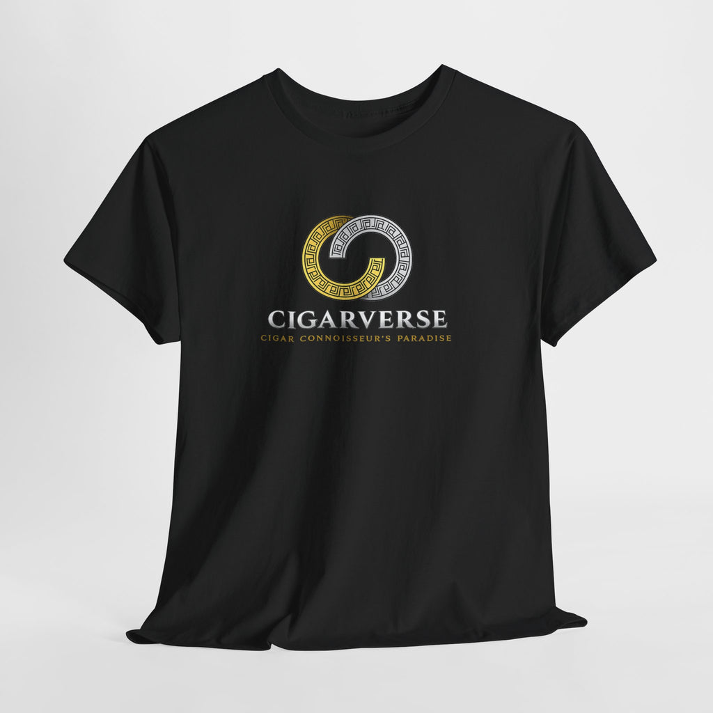CigarVerse Logo T‑Shirt — Cigar Enthusiast Graphic Tee