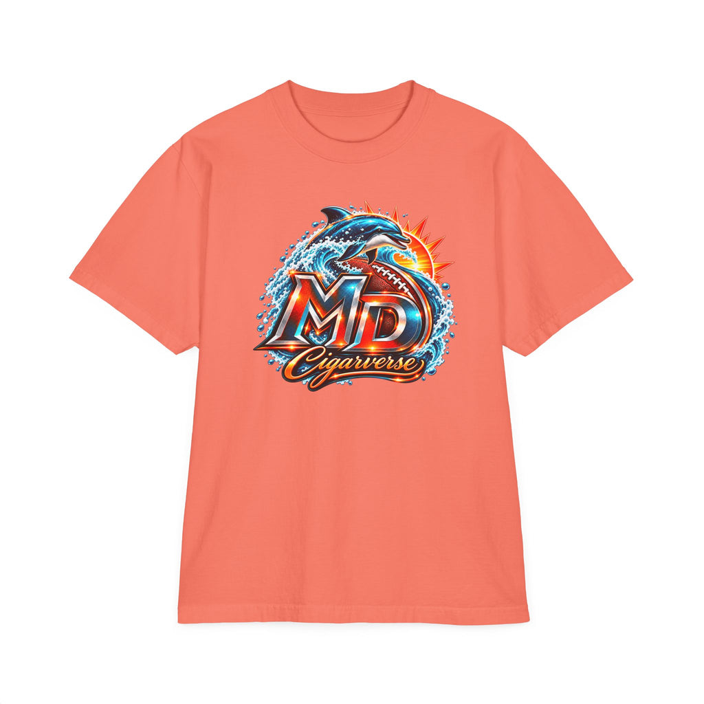 Miami Vibes Graphic T-Shirt — Retro Sunset Surf Logo
