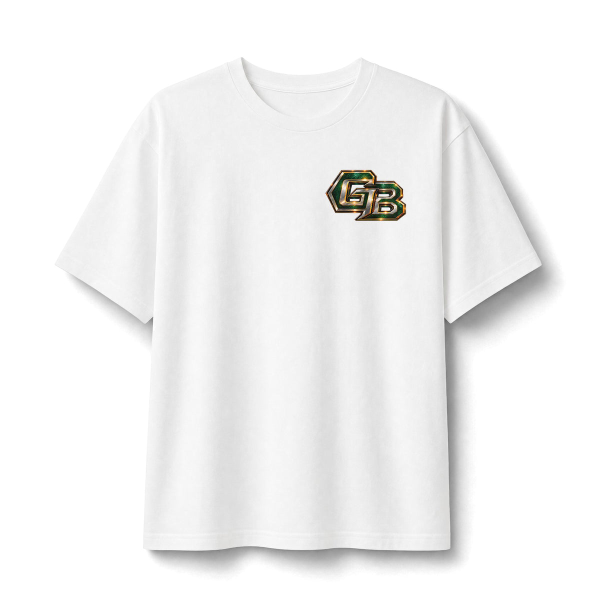 Green Bay Football Logo Tee — GB Vintage Skyline Graphic T‑Shirt