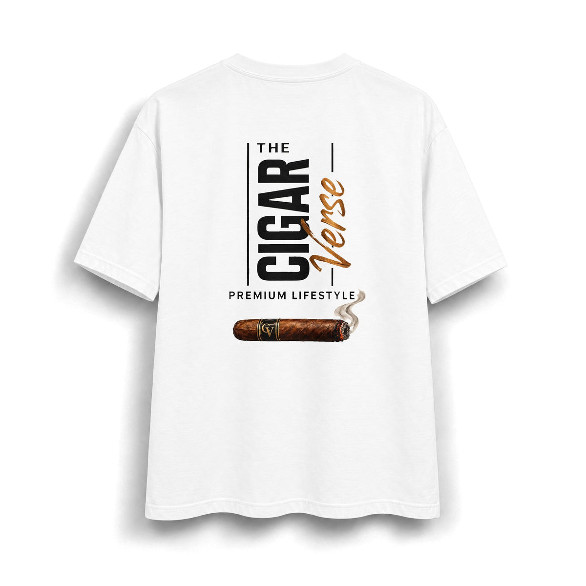 The Cigar Verse Premium Lifestyle Graphic T-Shirt