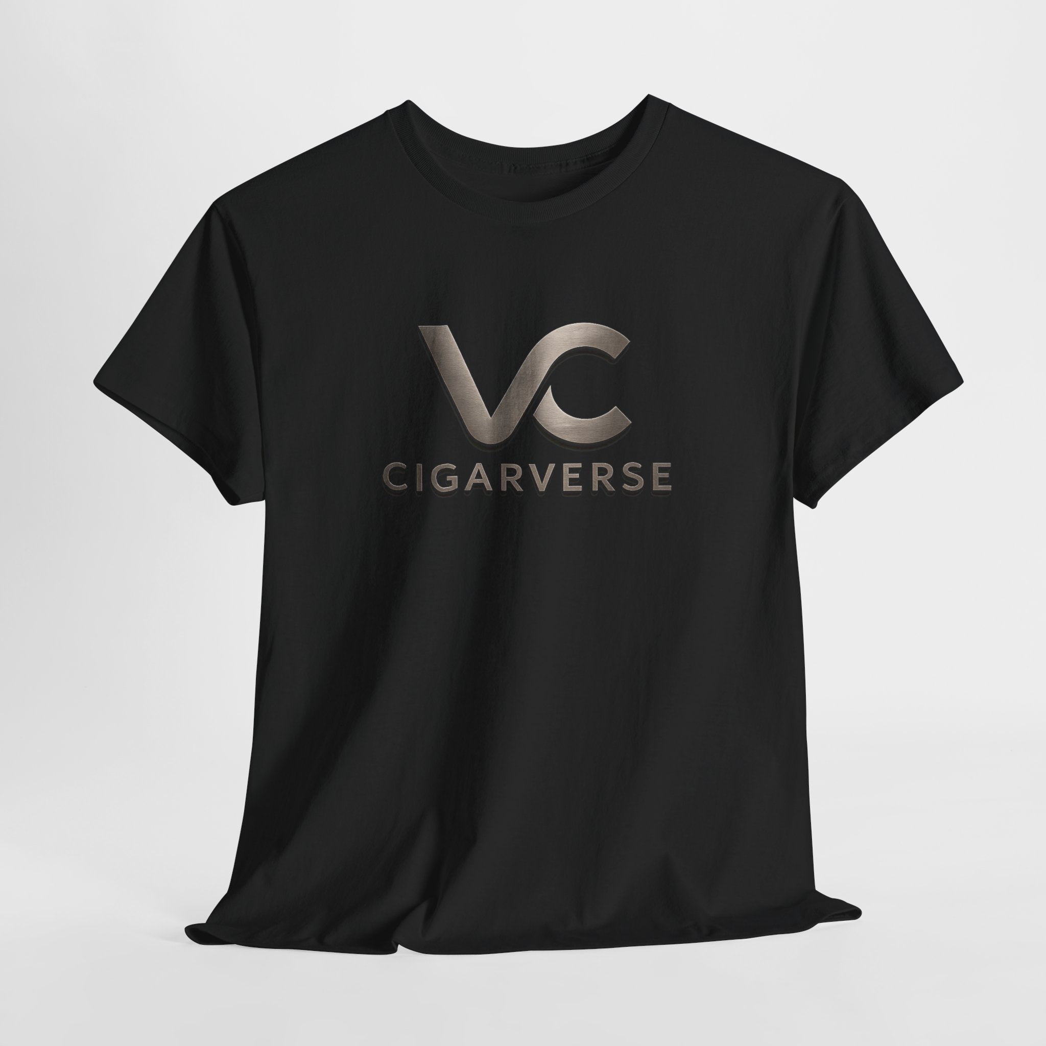 Unisex Gunmetal Logo CIGARVERSE T-Shirt