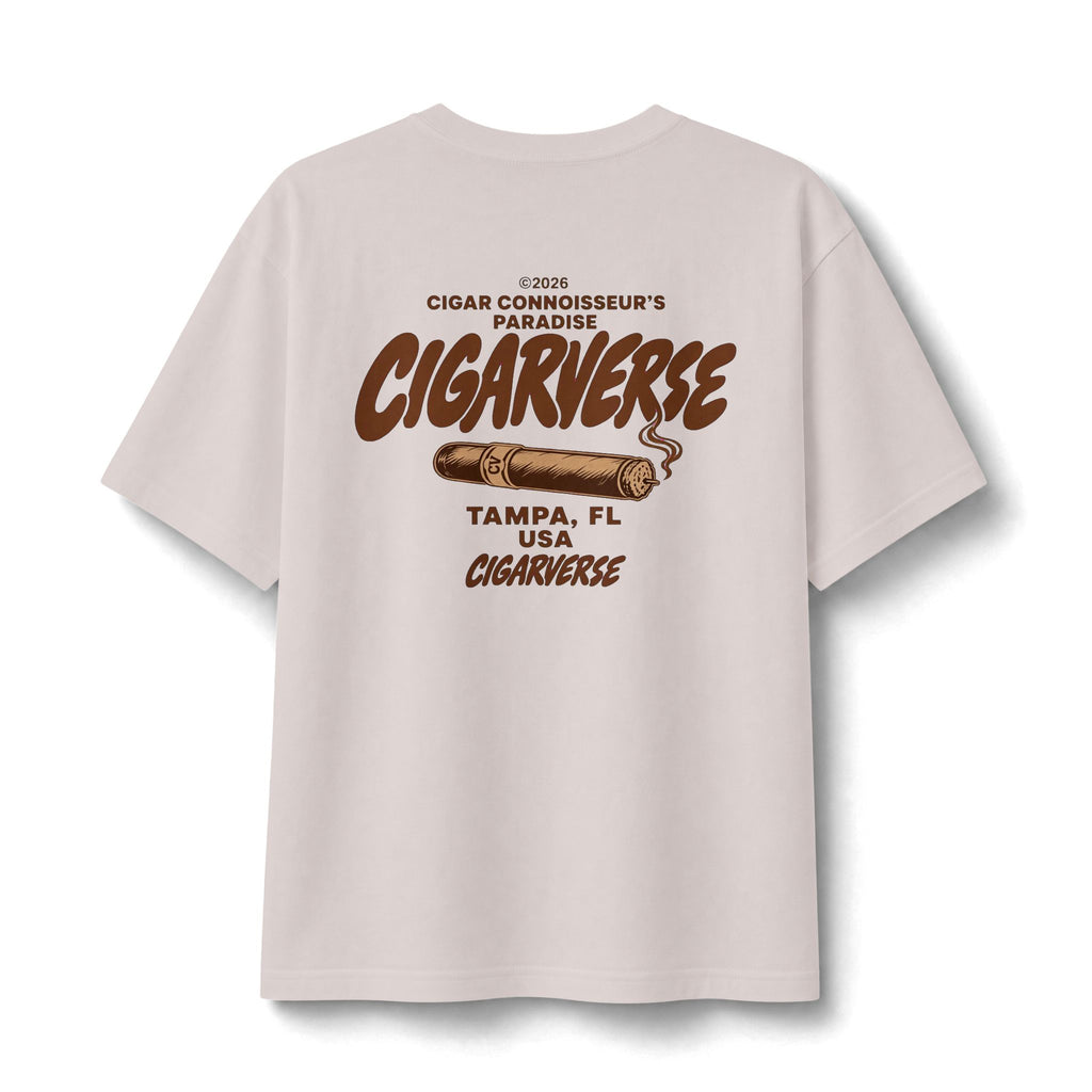 Cigarverse Graphic Tee — Cigar Connoisseur Paradise Tampa, FL