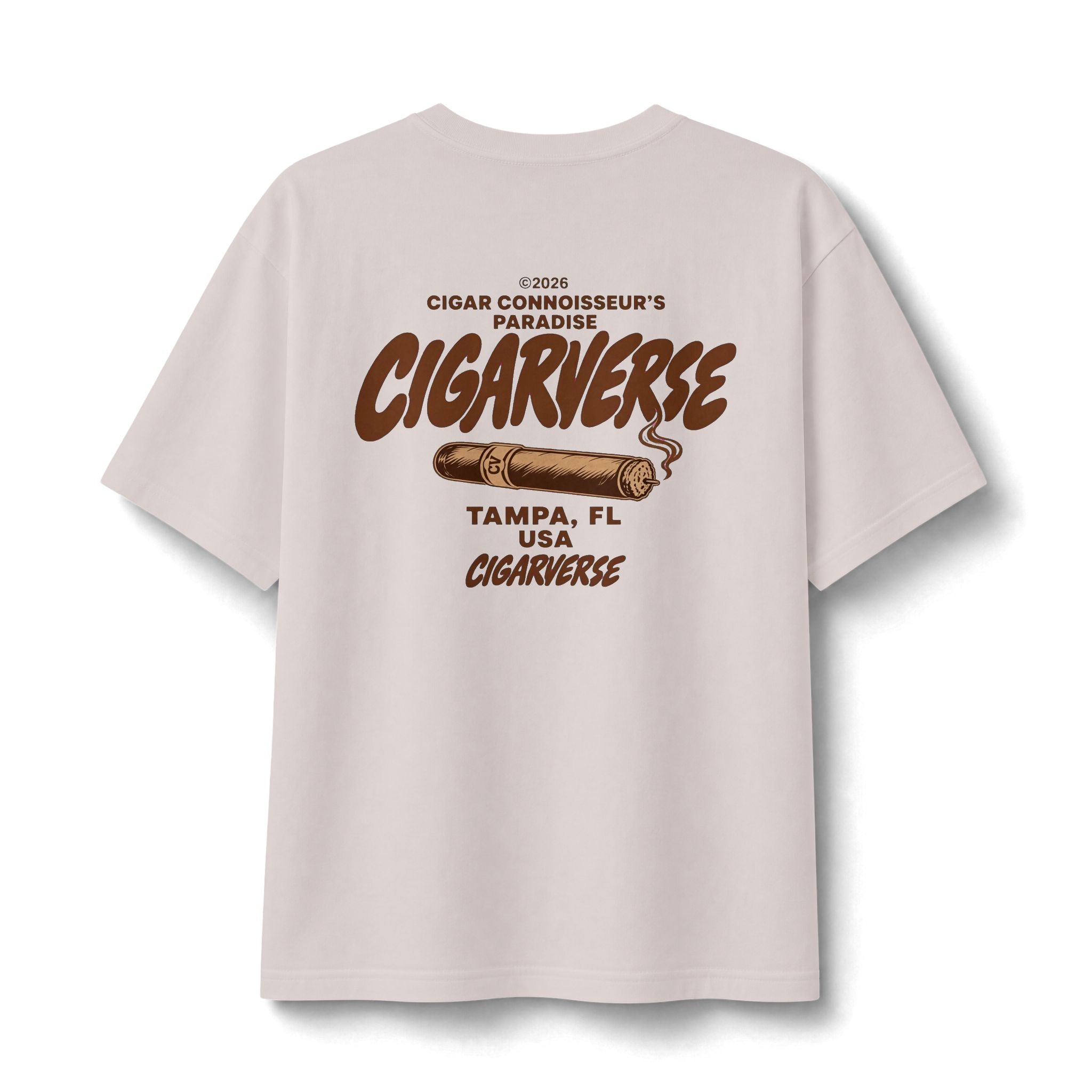 Cigarverse Graphic Tee — Cigar Connoisseur Paradise Tampa, FL